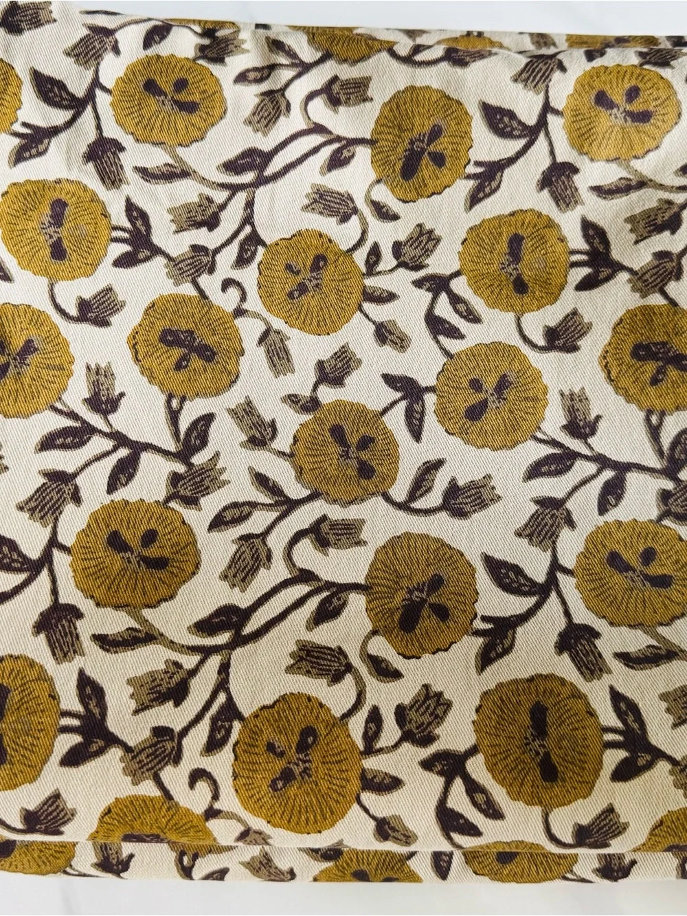 West Elm Laney Floral Cotton Curtains Set of 2 Panels 48x84